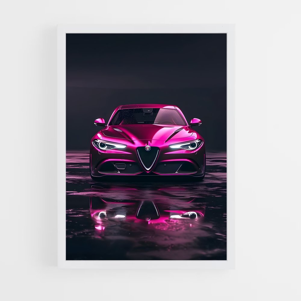 Poster Alfa Futurista – affiche Alfa Romeo (vue 3)